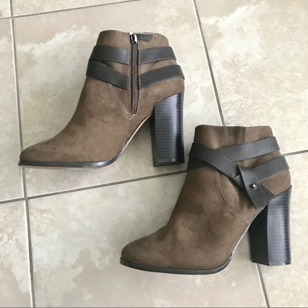 Express Ankle Boots ❤️ with a chunky heel
